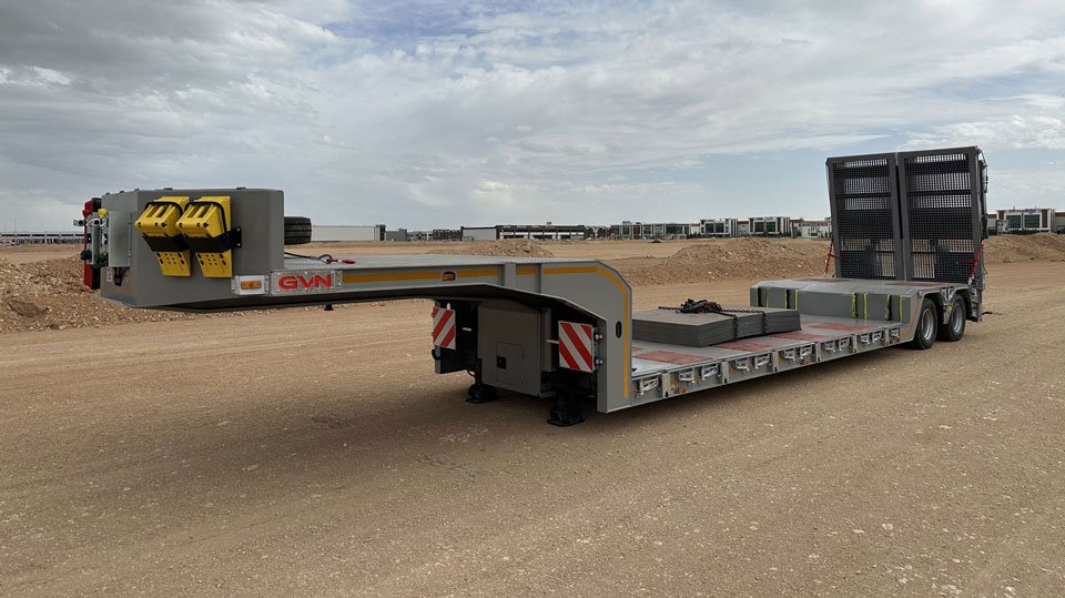 2 Axle Low Loader Type Semi-Trailer